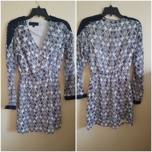 Long sleeve floral dress